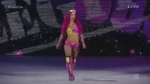 WWE Royal Rumble 2016 Sasha Banks faisant son entrée de retour au Royal Rumble