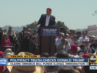 Trump claims feds fund undocumented immigrants