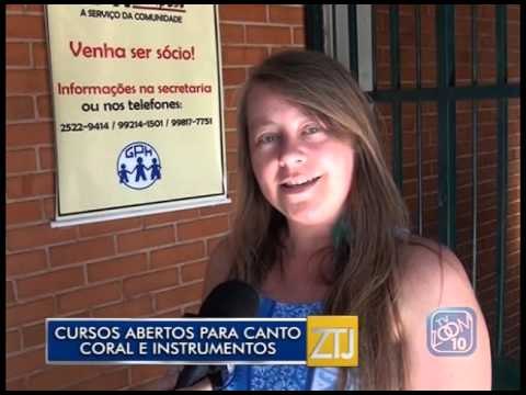 06-10-2015 - CURSOS DE CANTO NO GPH - ZOOM TV JORNAL