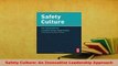 Download  Safety Culture An Innovative Leadership Approach Read Online