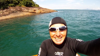 Convite ao Pedal solidário nos mares do Sul e do Norte, RJ e SP, mergulhando e  convidando a todos,  Ubatuba, SP, Brasil, 2016