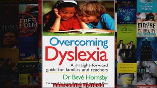 Read  Overcoming Dyslexia Full EBook Online Free