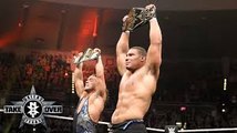 American Alpha celebrates after winning the NXT Tag Team Titles- NXT TakeOver- Dallas, WWE Network