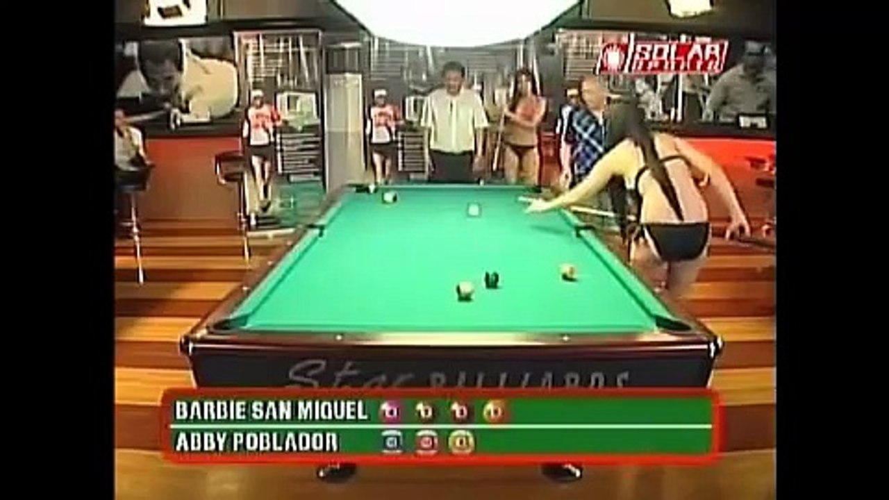 Bikini Billiards ( Abby Poblador VS. Barbie San Miguel ) part2