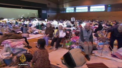 Aftershocks hit Japan as search for survivors continues