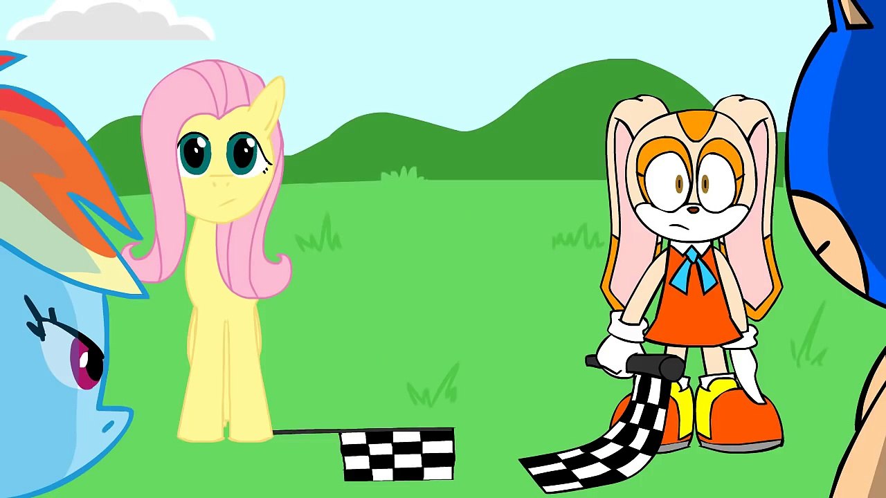 Sonic VS Rainbow Dash