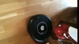 Roomba irobot robotic hoover!