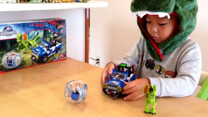 レゴ ジュラシックワールド ディロフォサウルスの奇襲part2【こうちゃん】LEGO Jurassic World Dilophosaurus Ambush 75916!