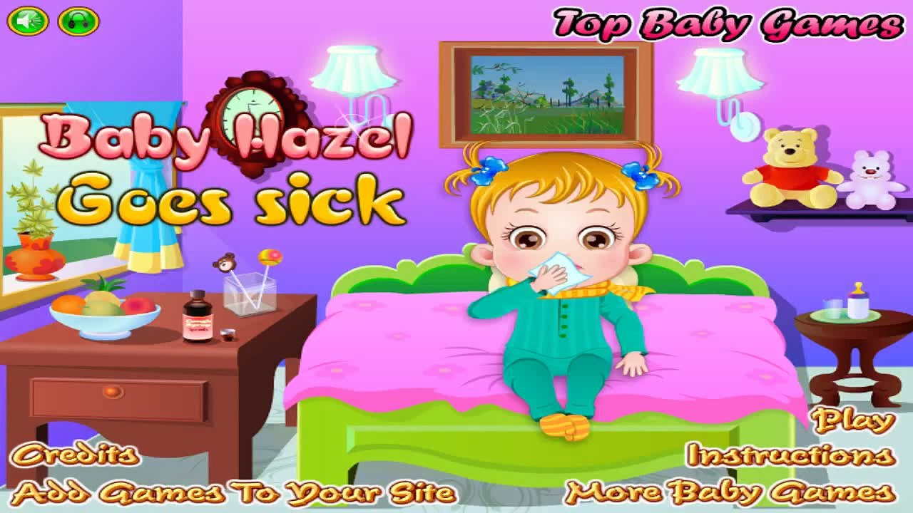Baby Hazel Goes Sick
