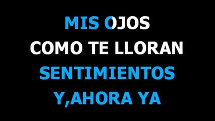 Tu Ausencia - Alicia Villareal - Karaoke - Letra
