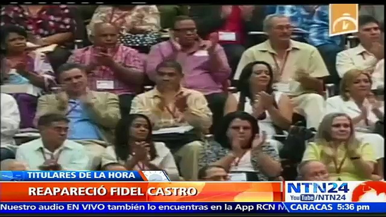 "A todos nos llegará nuestro turno, pero quedarán las ideas": Fidel Castro en congreso comunista