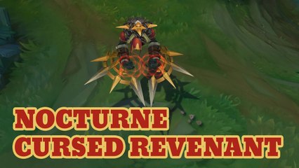 LOL PBE 4/19/2016: New skin Cursed Revenant Nocturne
