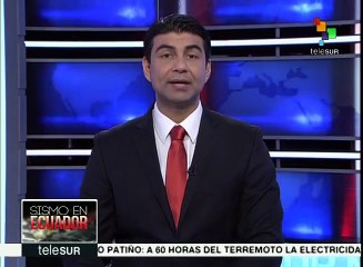 Ecuador coordina tareas de rescate con equipos de otros países