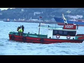 Karaya oturan gemi kurtarılamıyor