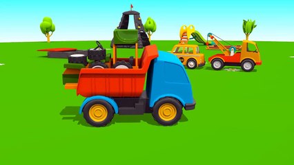 Meraklı kamyon Leo ve forklift - Eğitici çizgi film - Türkçe dublaj