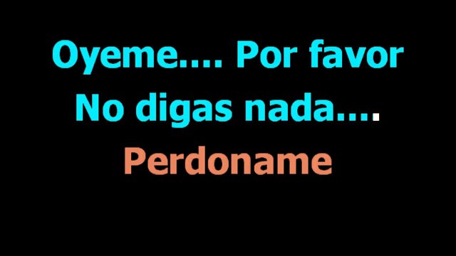 Amiga Mia - Alicia Villareal - Karaoke - Letra