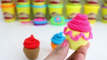 DohVinci Decorate Ice Creams & Cupcakes Play Doh Ice Creams Play Dough Videos Hasbro Toys Part 7