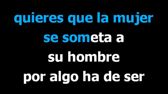 Te Quedo Grande La Yegua Alicia Villareal - Karaoke - Letra