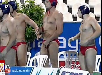 Serbian water polo team