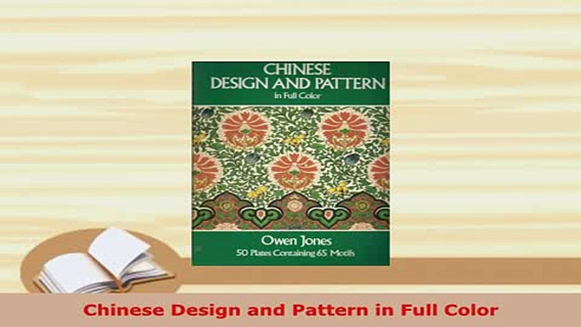 Download  Chinese Design and Pattern in Full Color Download Full Ebook