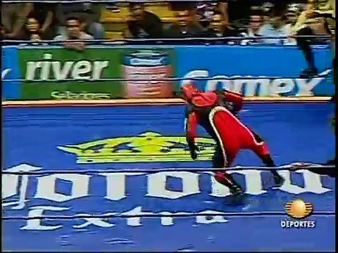 AAA-SinLimite 2009-06-07 Pachuca 02 Aero Star, Fabi Apache & El Gato Eveready vs. Billy Boy, Sexy Star & Tigre Cota