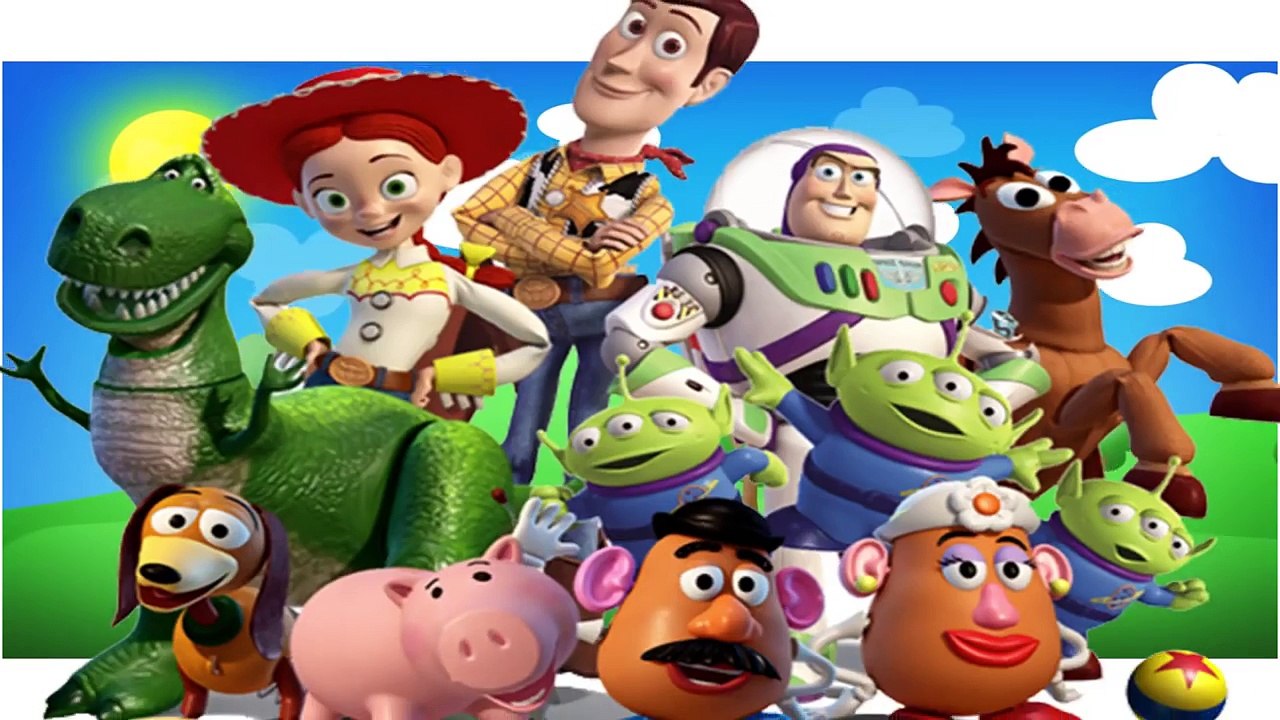 Toy Story Finger Family Nursery Rhymes For Children