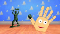 Toy Soldiers : Toy Story 3 Finger Family Nursery Rhyme | Finger Family Planet