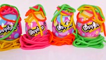 Shopkins Easter Eggs - Play Doh Surprise Egg Shopkin Toys - Huevos Sorpresa
