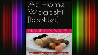 READ book  At Home Wagashi Booklet READ ONLINE