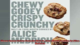 READ book  Chewy Gooey Crispy Crunchy MeltinYourMouth Cookies by Alice Medrich  BOOK ONLINE