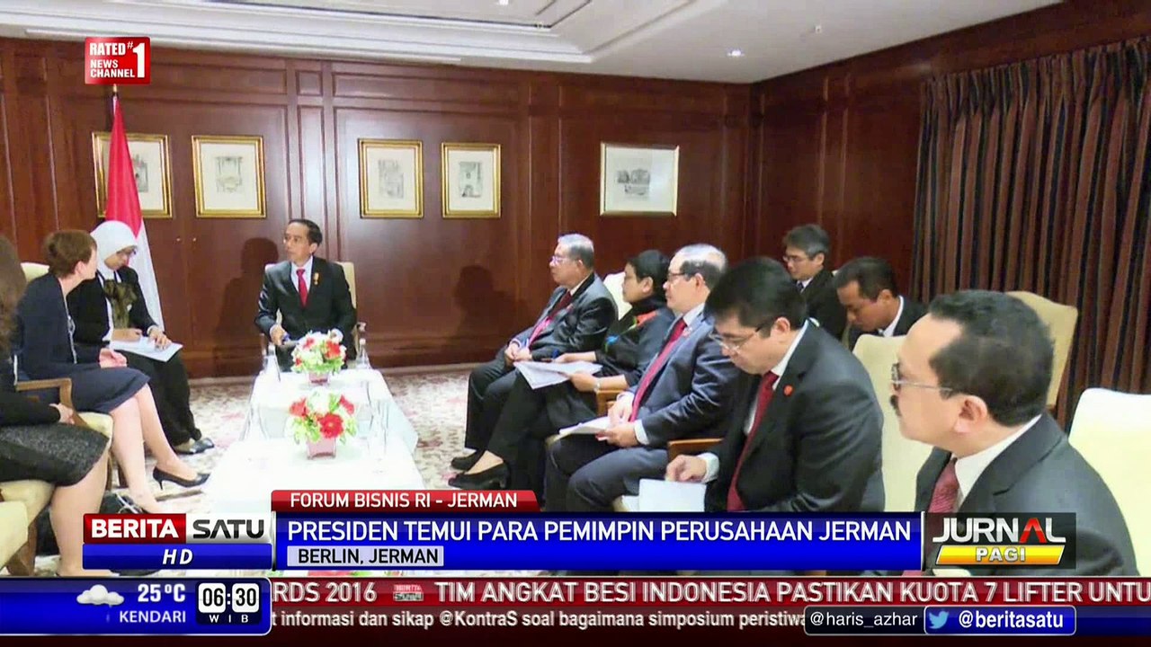 Perusahaan-Perusahaan Indonesia dan Jerman Teken Kesepakatan Investasi