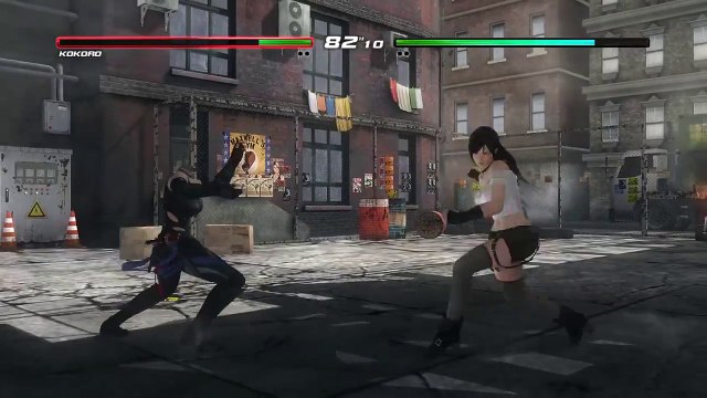 DEAD OR ALIVE 5 Last Round bug Headless Kasumi