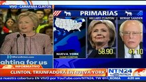 “Vamos a aprobar la reforma migratoria”: Hillary Clinton victoria demócrata en primarias de Nueva York