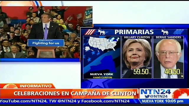 Vamos a seguir adelante hasta que obtengamos la nominación : Dir. para medios hispanos de campaña de Hillary Clinton