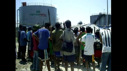 Peru News: PetroPerú, About 600 Loreto natives take base in Marañon
