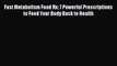 [Read book] Fast Metabolism Food Rx: 7 Powerful Prescriptions to Feed Your Body Back to Health