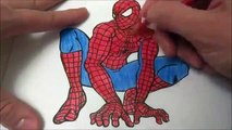 APRENDA A COLORIR com Homem Aranha, Peppa Pig, Super Wings, Minions, Galinha Pintadinha e Doki