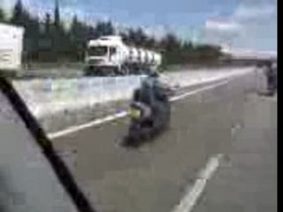 Gallardo f430 sur autoroute(on roule a 150km)