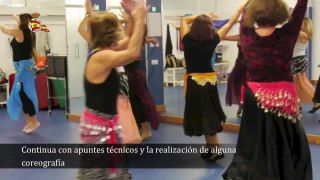 Danza del Vientre con Eugenia Ferreyra, profesora de Fitness del Real Club Mediterráneo