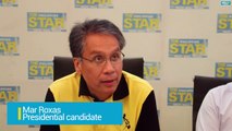 Roxas: I'm the only one who did something to lower income taxes.