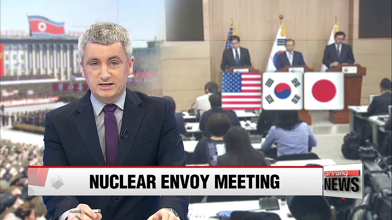 S. Korea, U.S., Japan 6-party talks members discuss response to N. Korea