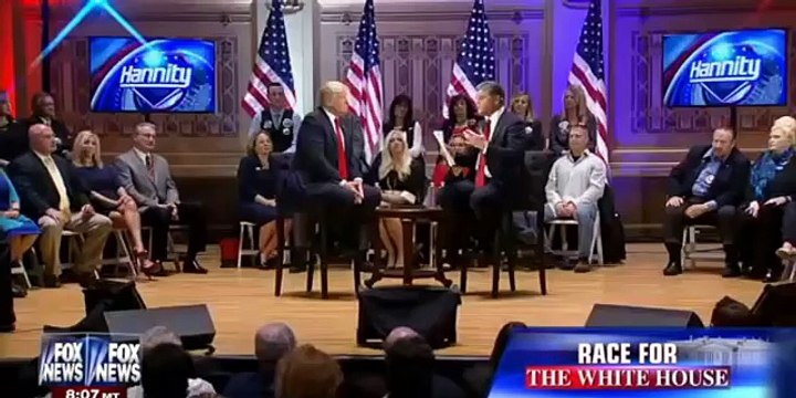 Donald Trump Fox News Town Hall Sean Hannity FULL INTERVIEW Pittsburgh Pennsylvania Donald Trump Fo