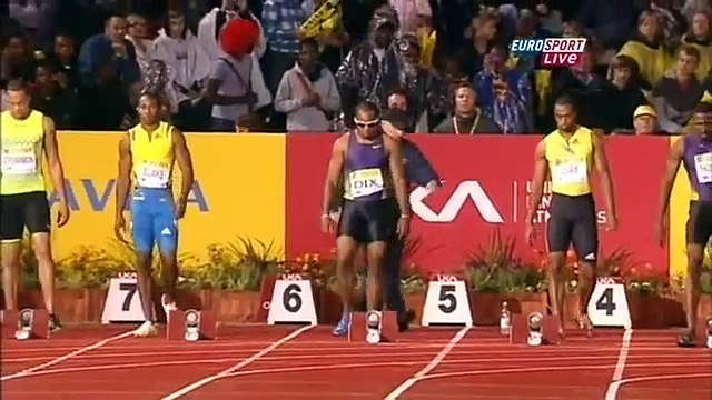 100m Tyson Gay vs. Yohan Blake London 2010