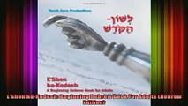 Read  LShon HaKodesh Beginning Hebrew Book For Adults Hebrew Edition  Full EBook