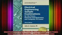 Read  Electrical Engineering Sample Examinations for the Power Electrical and Electronics and  Full EBook