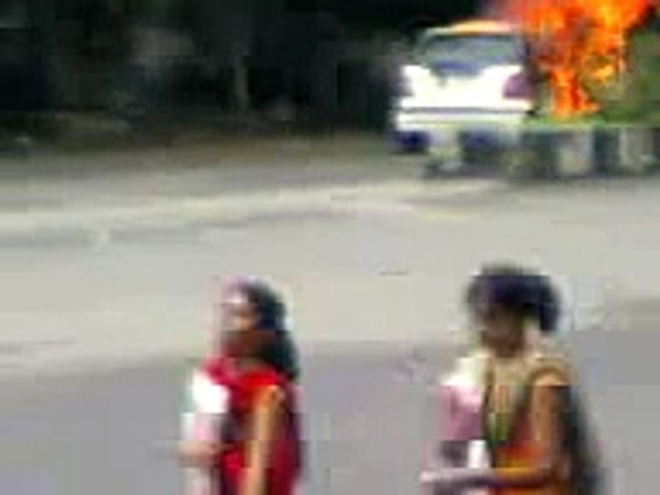 Car blast