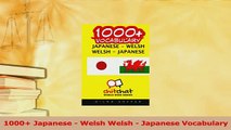 PDF  1000 Japanese  Welsh Welsh  Japanese Vocabulary Read Full Ebook