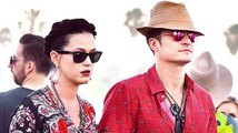 Katy Perry y Orlando Bloom de brazos en Coachella