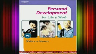 Read  Personal Development for Life and Work  Full EBook