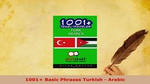PDF  1001 Basic Phrases Turkish  Arabic Read Online